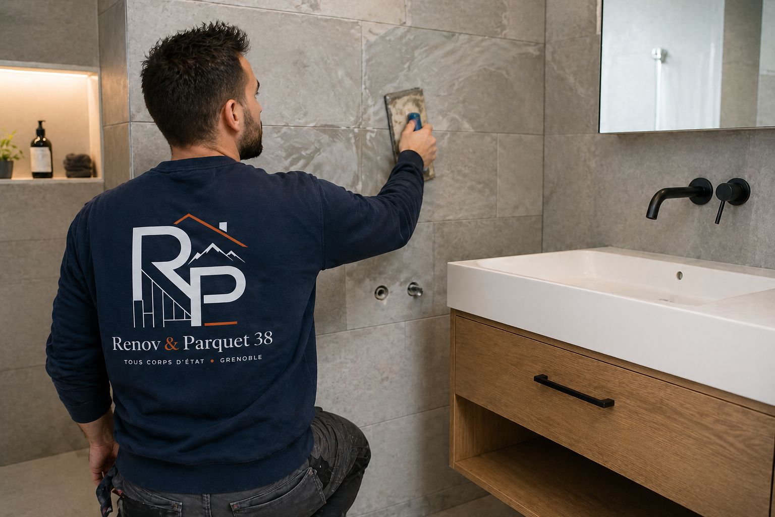 Rénovation de salle de bain, plomberie générale et carrelage